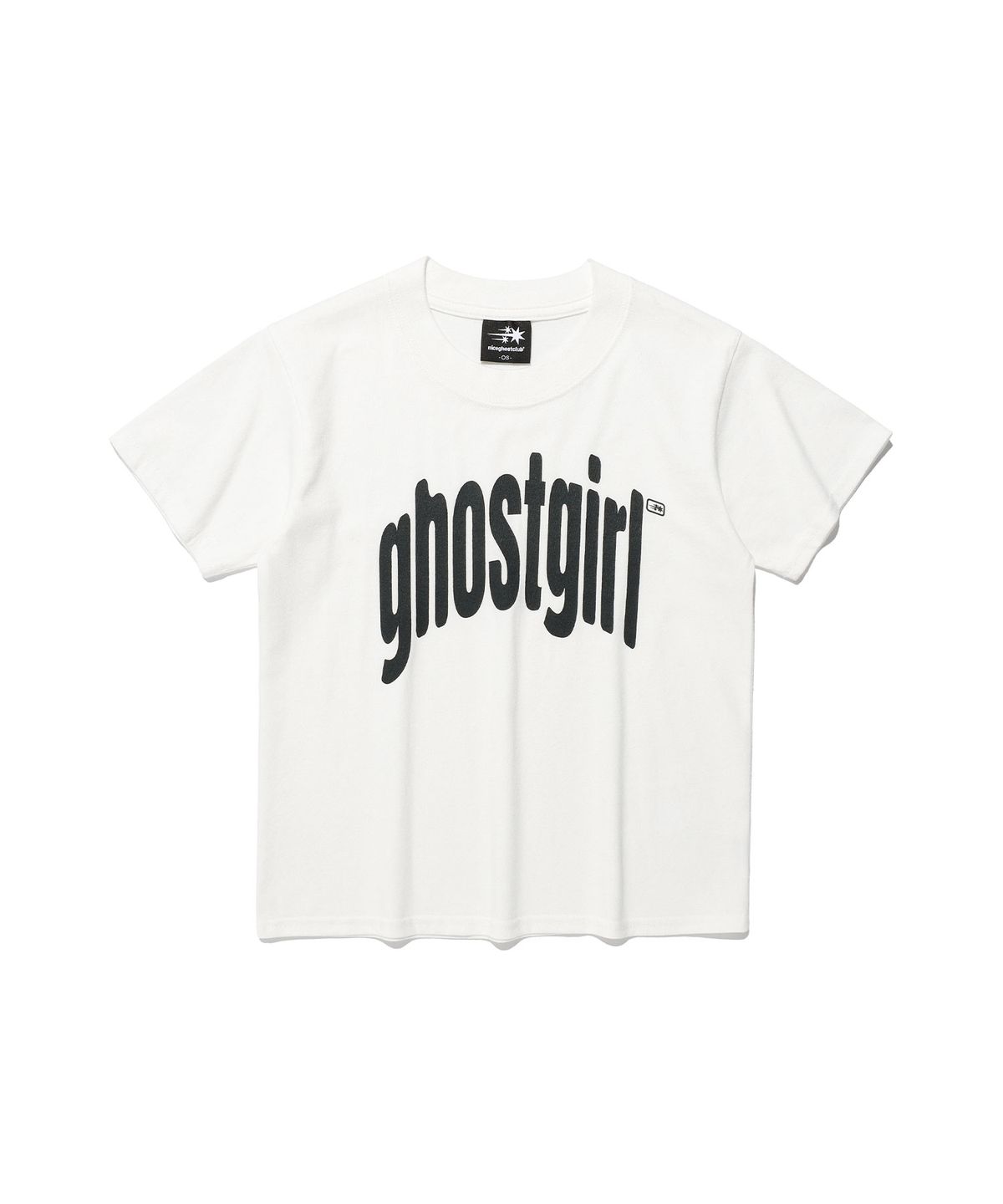 나이스고스트클럽(NICEGHOSTCLUB) GHOSTGIRL MINI  TEE_WHITE(NG2FMFT533A)