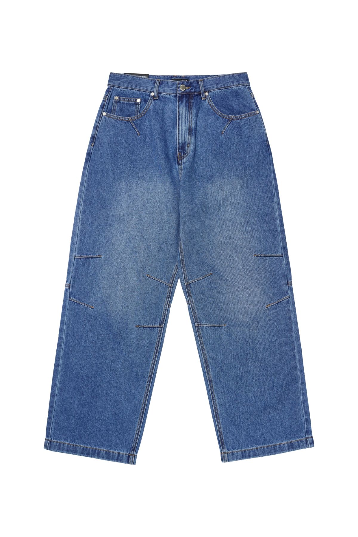 록히드마틴(LOCKHEED MARTIN) WIDE FIT DENIM PANTS (BLUE)