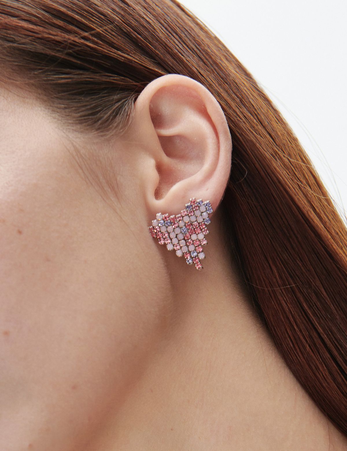마티아스(MATIAS) Pinky heart Earring