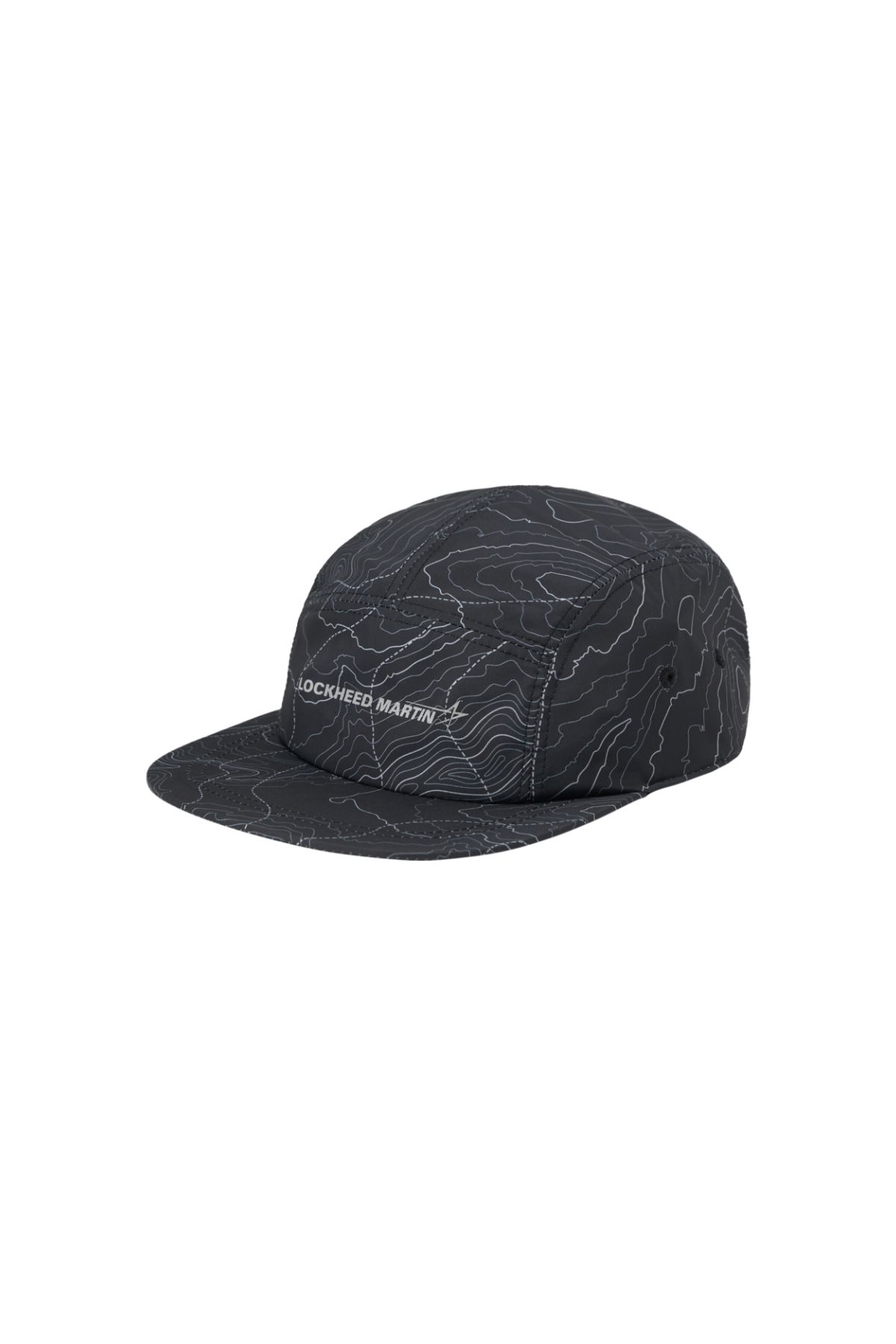 록히드마틴(LOCKHEED MARTIN) LM LOGO NYLON CAMP CAP (BLACK)