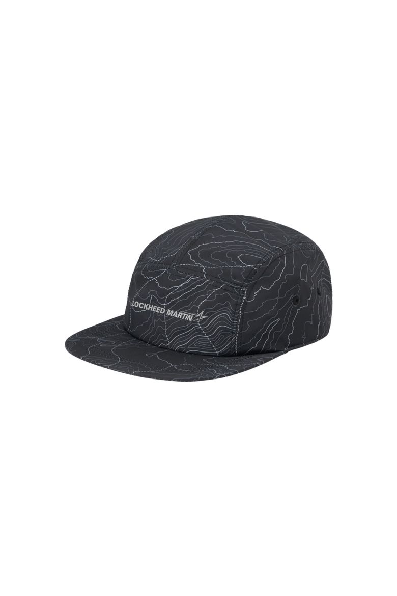 LM LOGO NYLON CAMP CAP (BLACK)