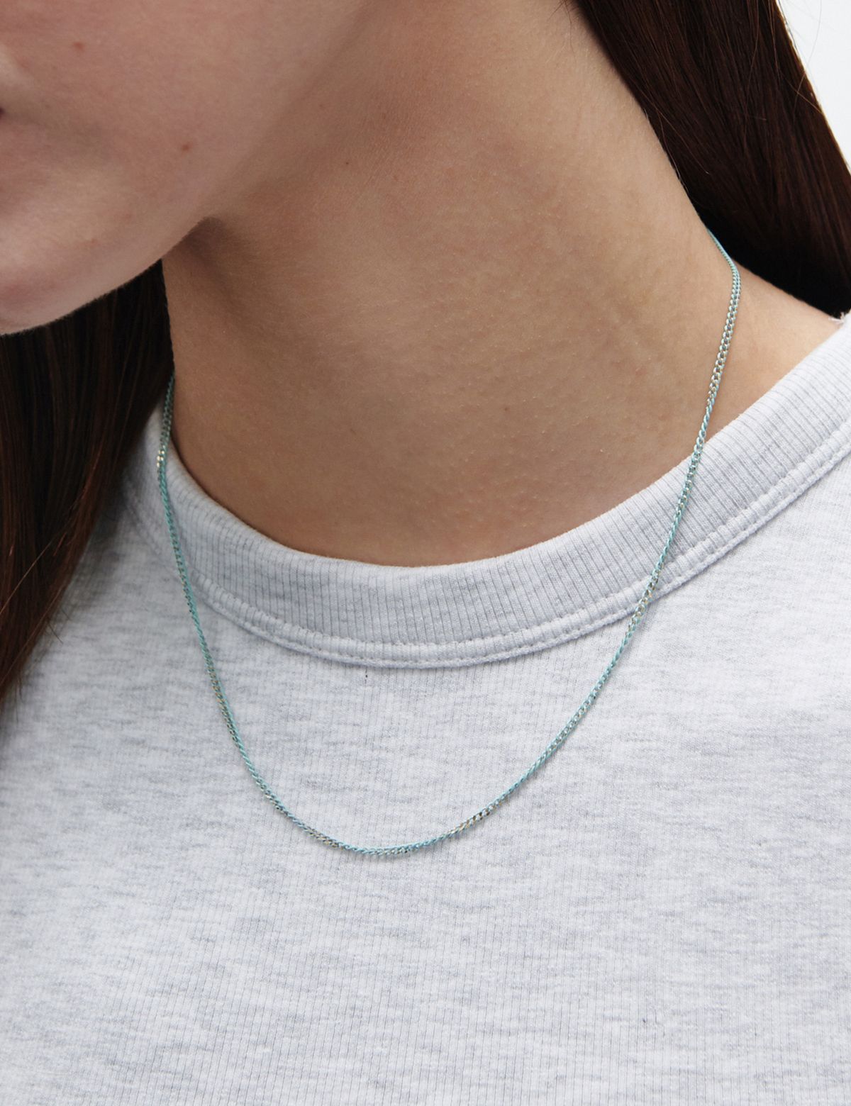 마티아스(MATIAS) Mint chain Necklace