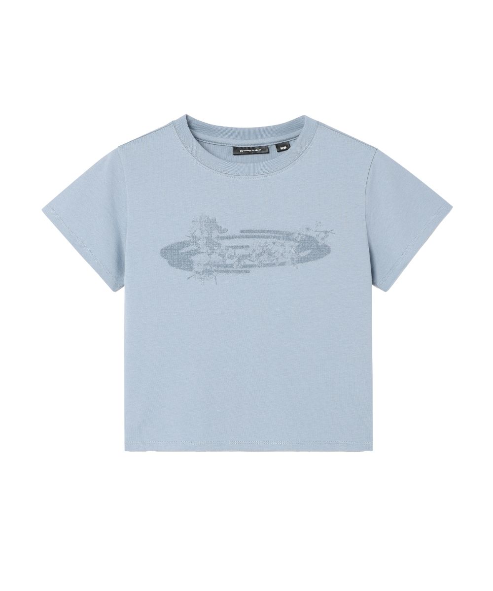 口コミ・レビュー評価が高いおすすめ人気商品の通販 MUSINSA | Shirt T Cropped Symbol Flower W PROJECT OPENING アイドル