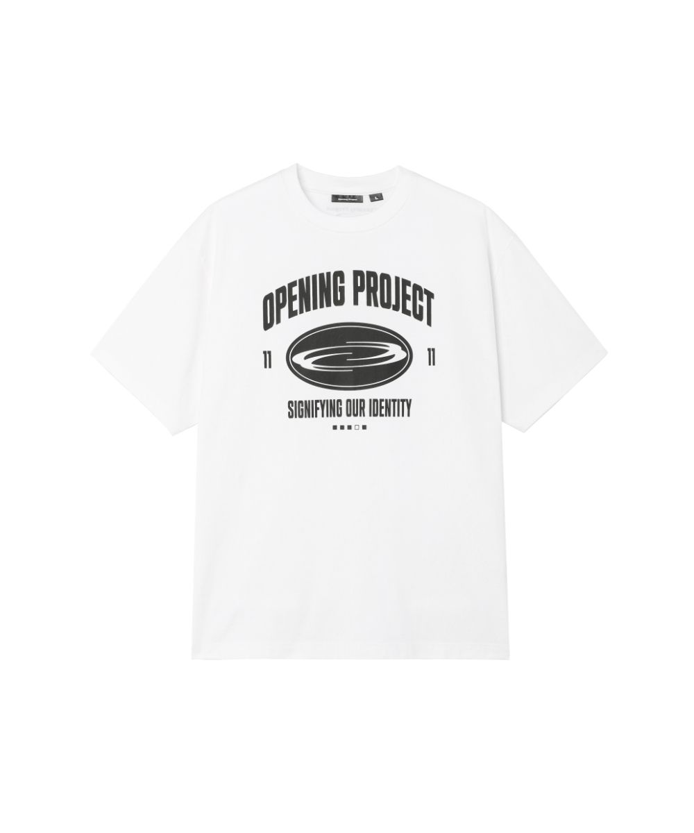 Opening Project☆Circle Arch Logo T Shirt MUSINSA | OPENING PROJECT Circle Arch Logo T Shirt - White