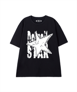 디트로이트 스타 반팔 티셔츠 블랙