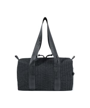 Micro Duffle Bag Black Grid