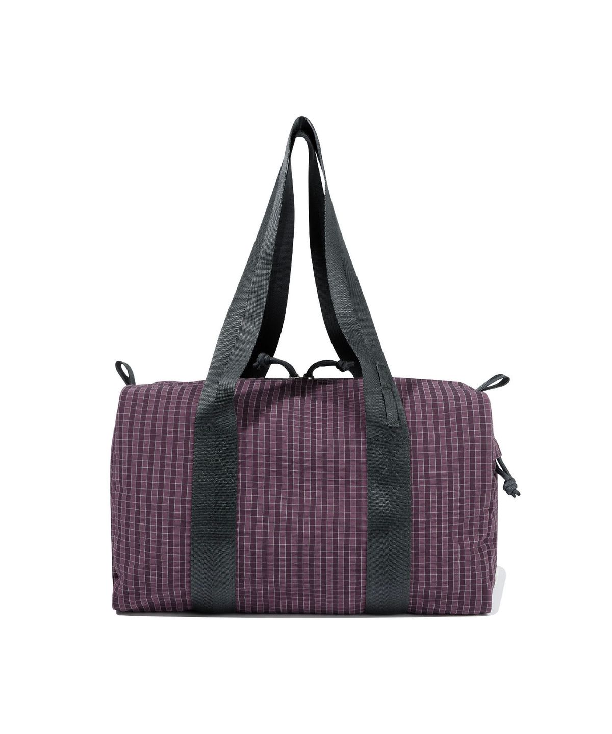 썬러브투어(SUNLOVETOUR) Micro Duffle Bag Purple Grid