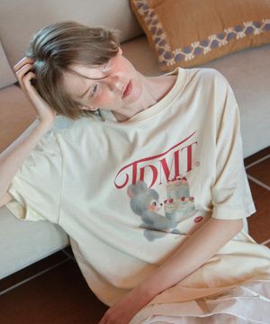 CAKE BEAR TEE CREAM