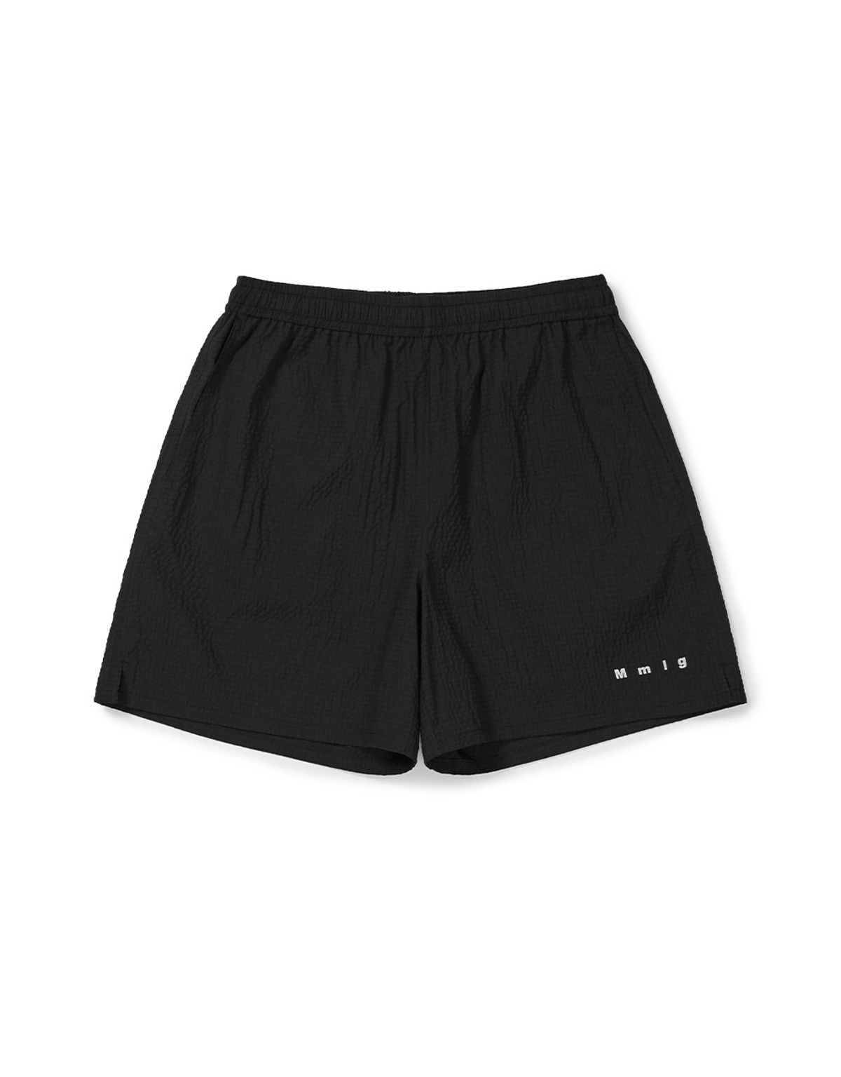 엠엠엘지(MMLG) [Mmlg] REGULAR FIT TEXTURE SHORTS (BLACK)