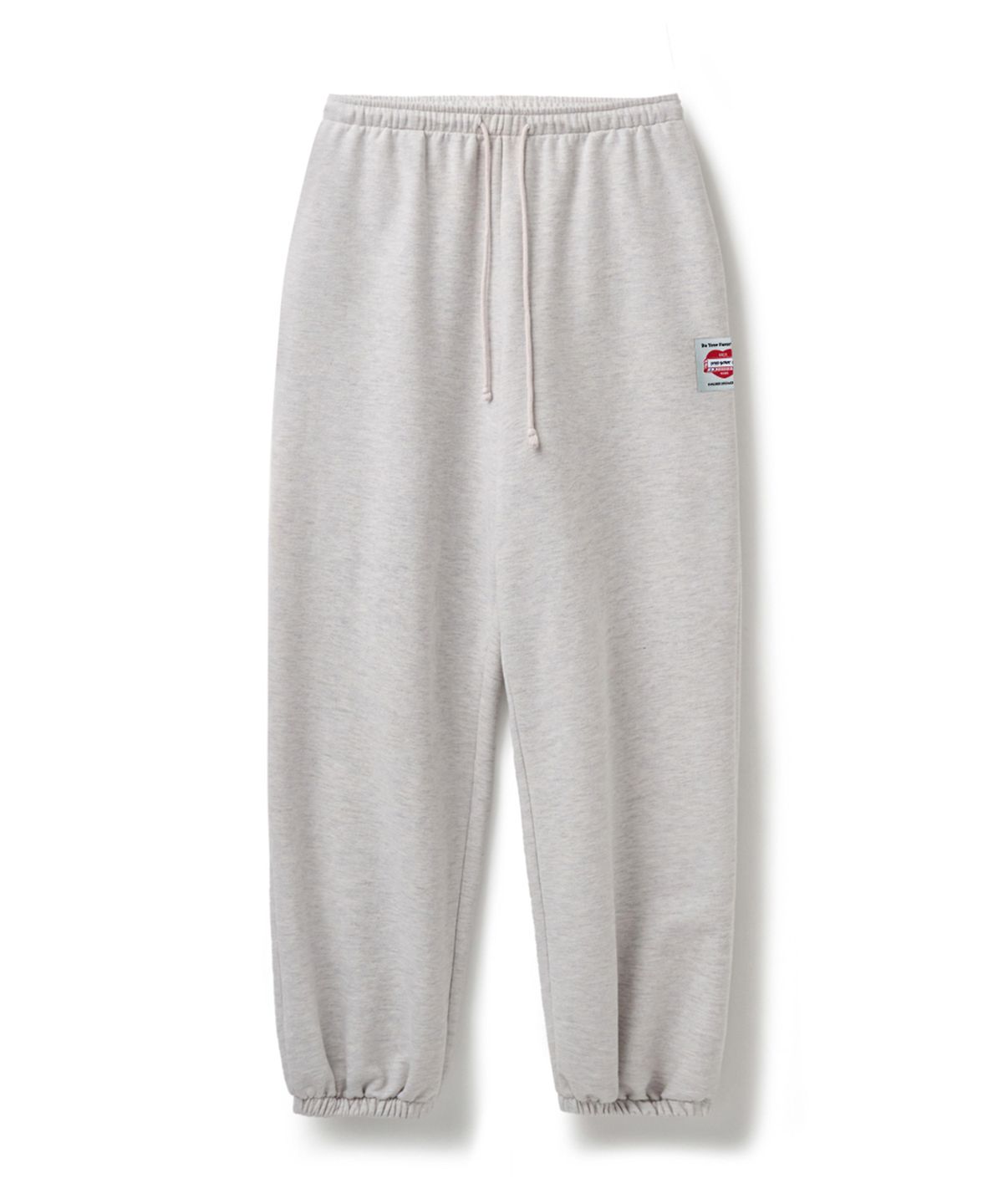 에르에르(ERER) Washed Jogger Pants White Melange