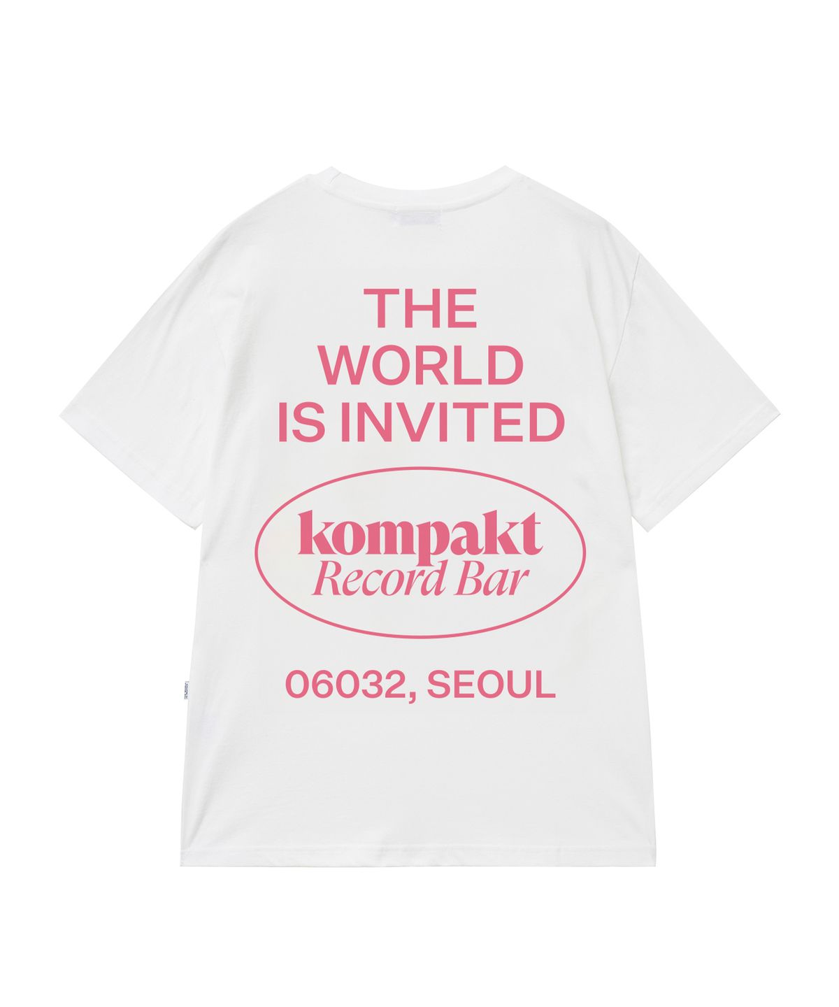 콤팩트 레코드 바(KOMPAKT RECORD BAR) KRB Crest TWII T-shirt - White