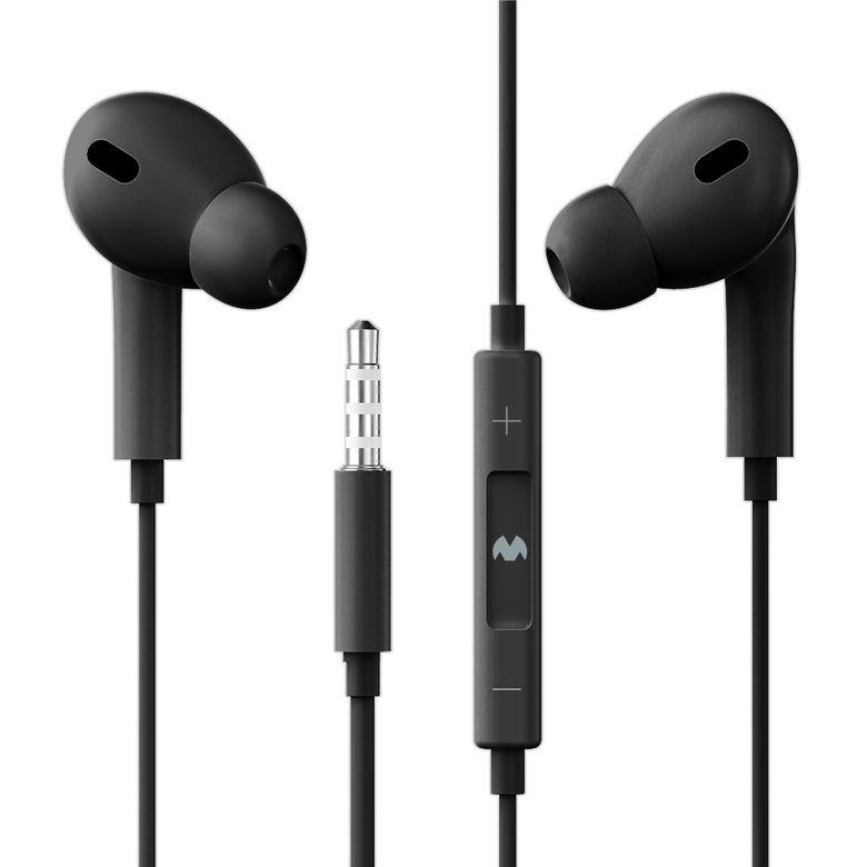 커널형 3.5mm 유선 이어폰 마이크 삼성 갤럭시 애플 호환 게이밍 줄 노트북 블랙