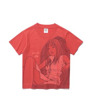 JUNJI ITO MANIAC TOMIE MINI TEE_CORAL(NG2FMFT583B)