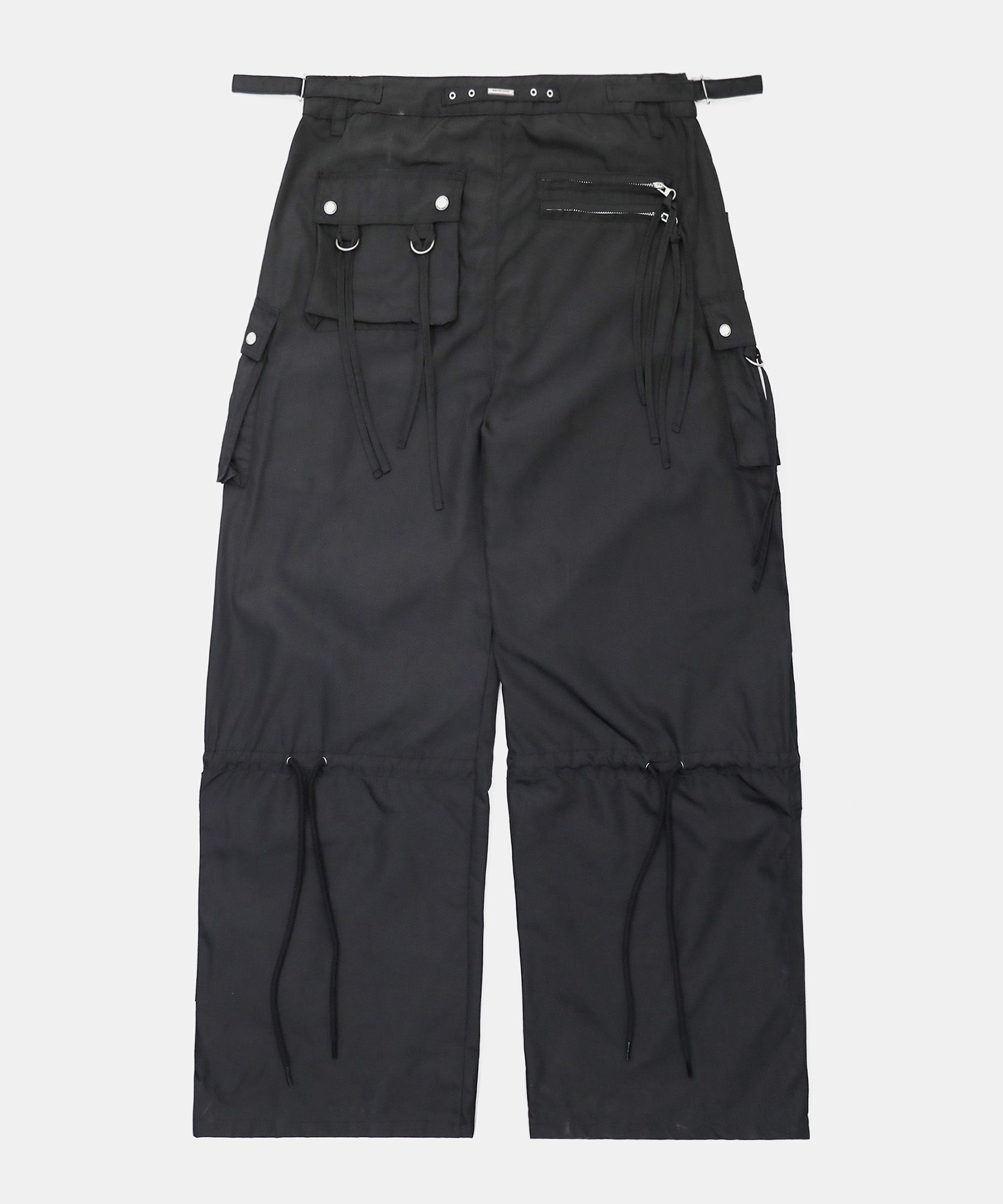 ★BAD BLOOD★Squad Curved Cargo Pants 【送料込/関税込】 MUSINSA公式 | BADBLOOD Squad Curved Cargo Pants - Black