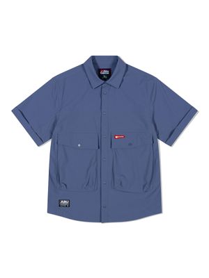 반팔 셔켓 KHAKISH BLUE