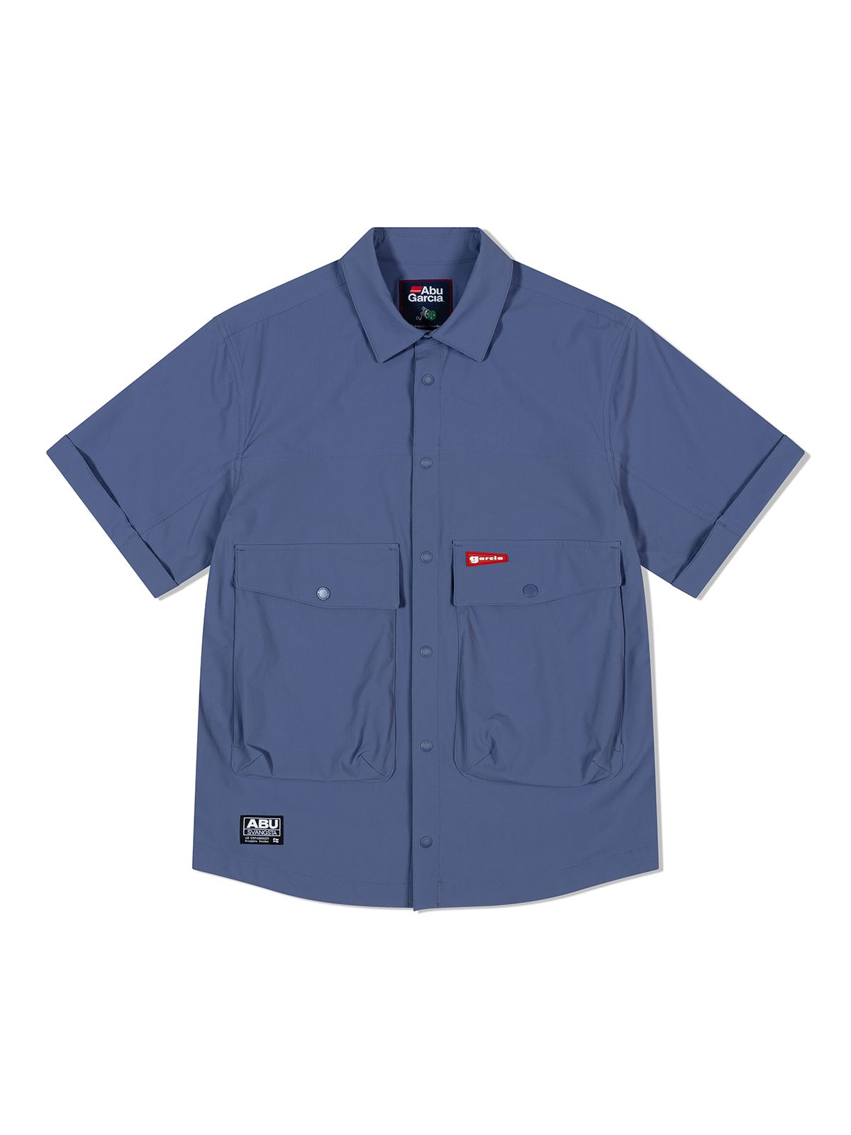아부가르시아(ABU GARCIA) 반팔 셔켓 KHAKISH BLUE
