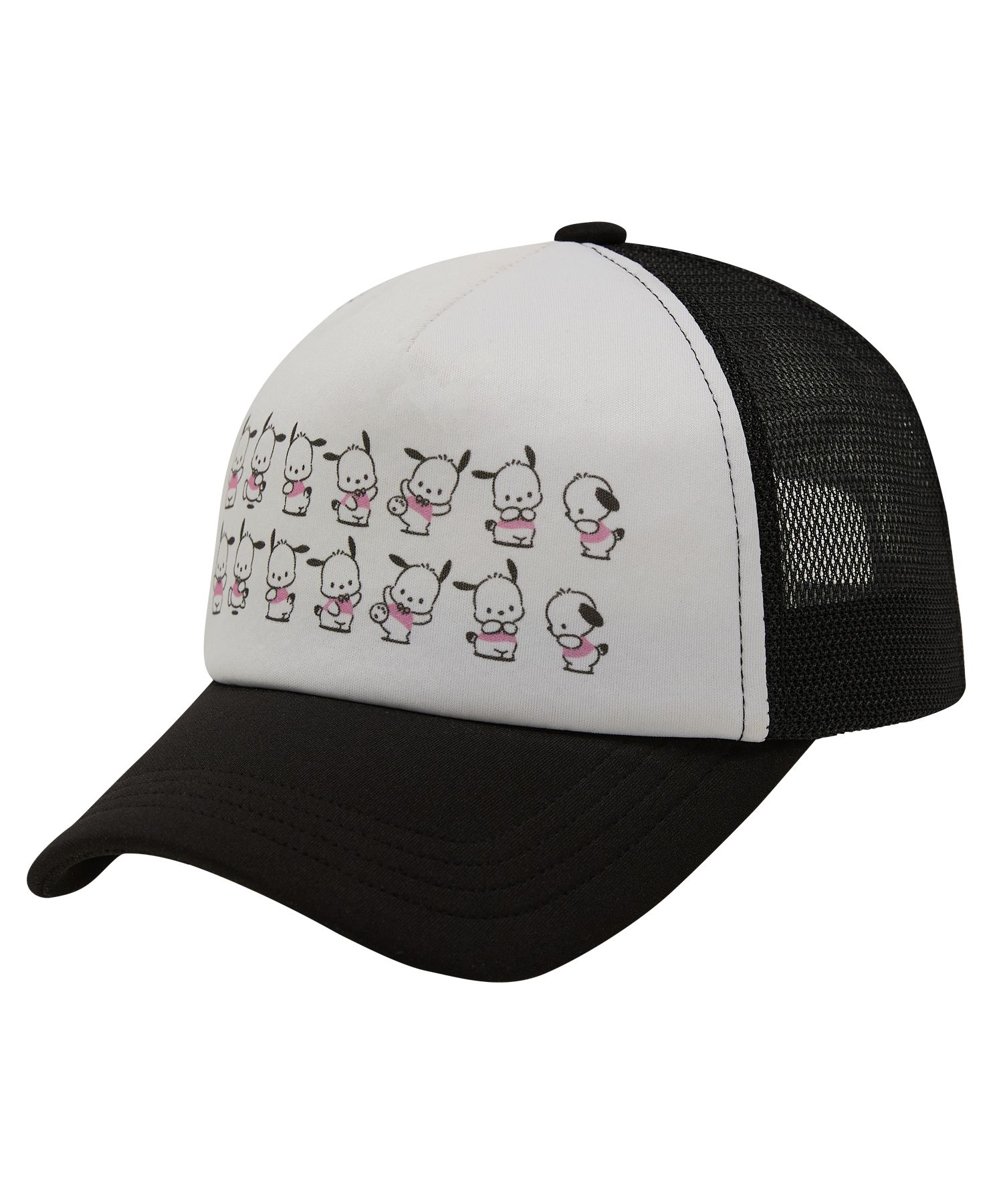 MUSINSA | WAI KEI Pochaco Trucker Cap Black