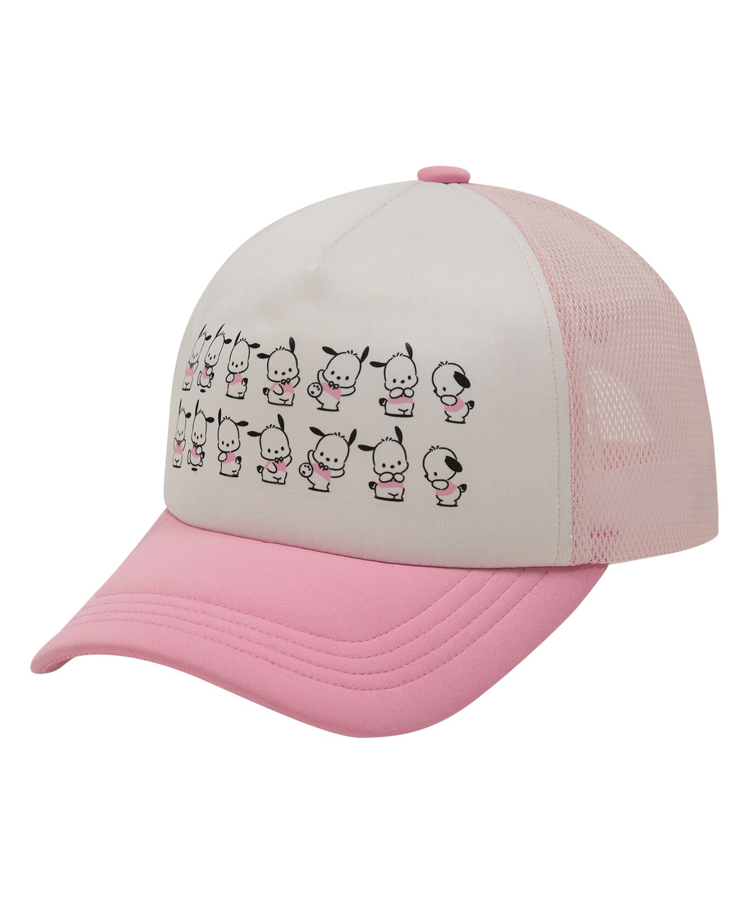 Wai Kei☆Pochacco Trucker Cap MUSINSA公式 | WAI KEI Pochaco Sticker Graphic Trucker Cap