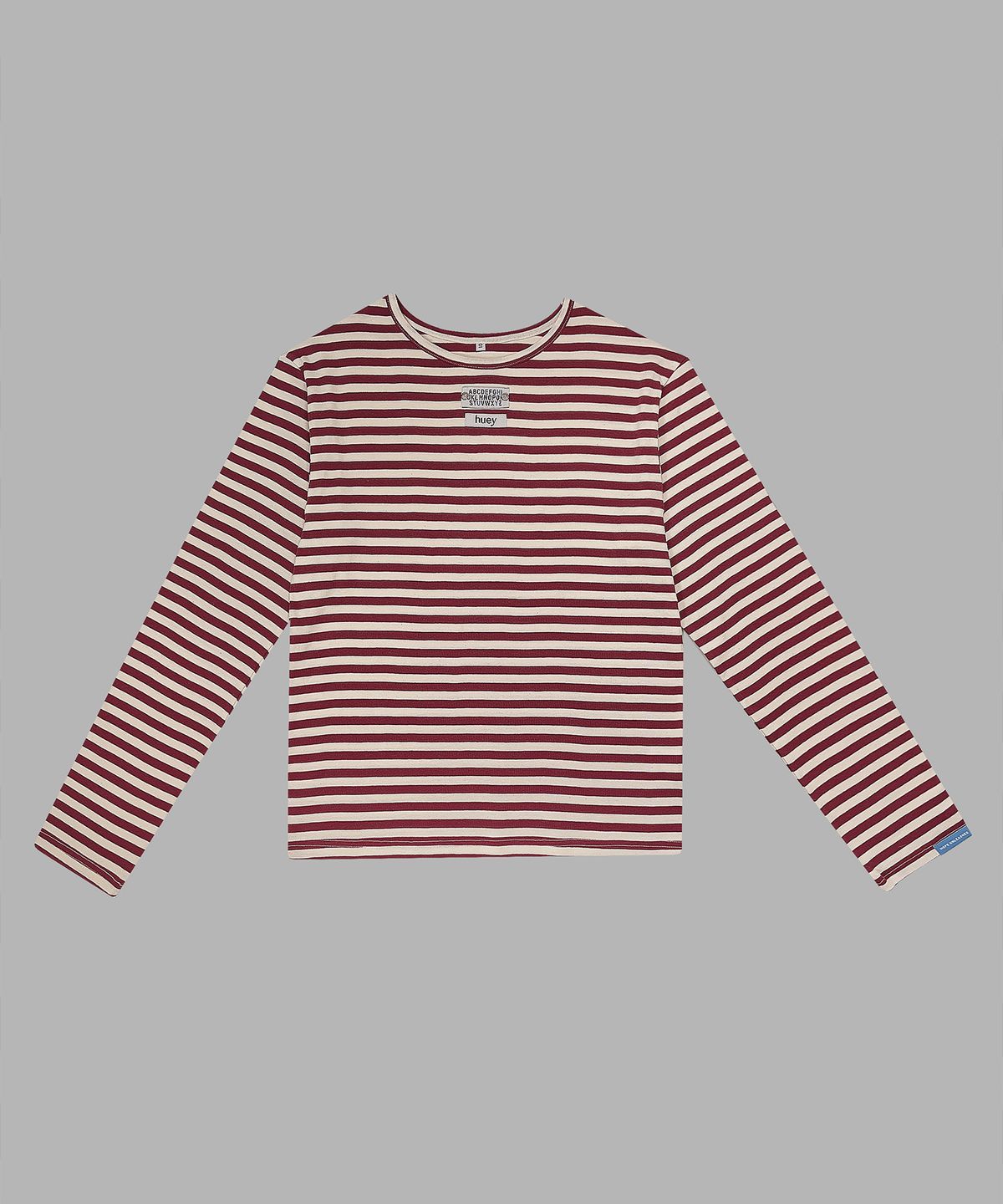 휴이(HUEY) Stripe Border Tee Red