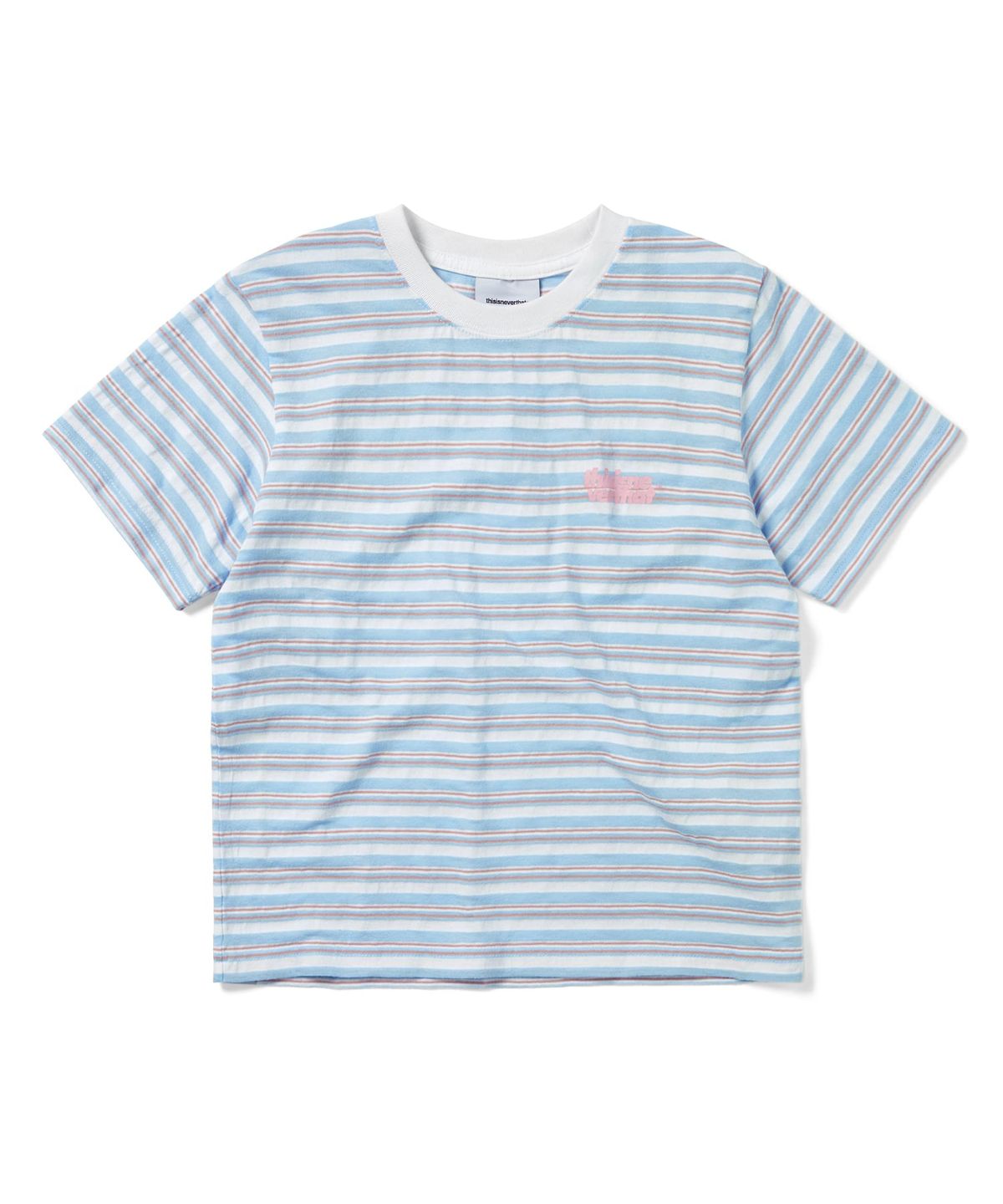 디스이즈네버댓(THISISNEVERTHAT) Striped W Tee White