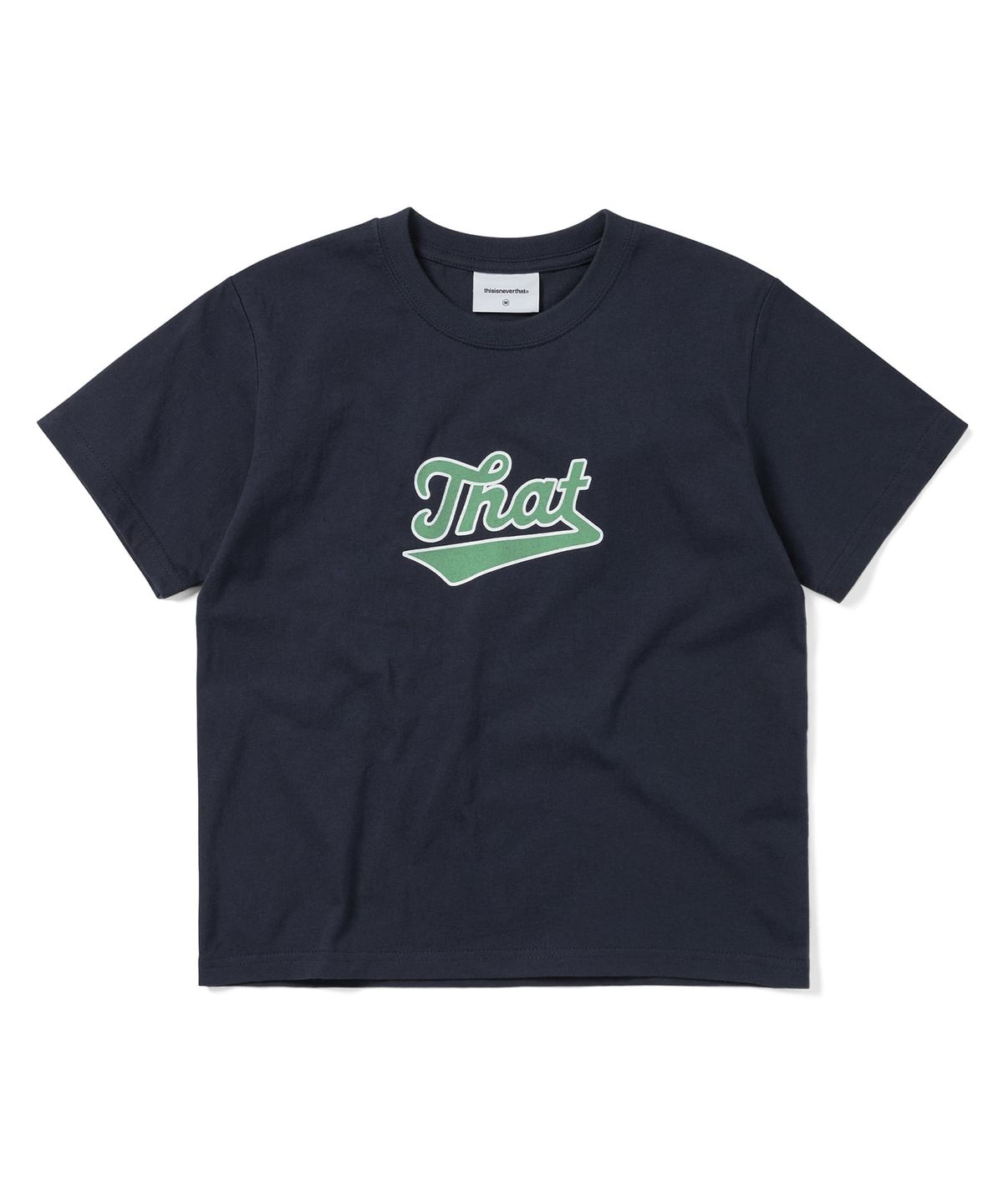 디스이즈네버댓(THISISNEVERTHAT) That Sign W Tee Navy