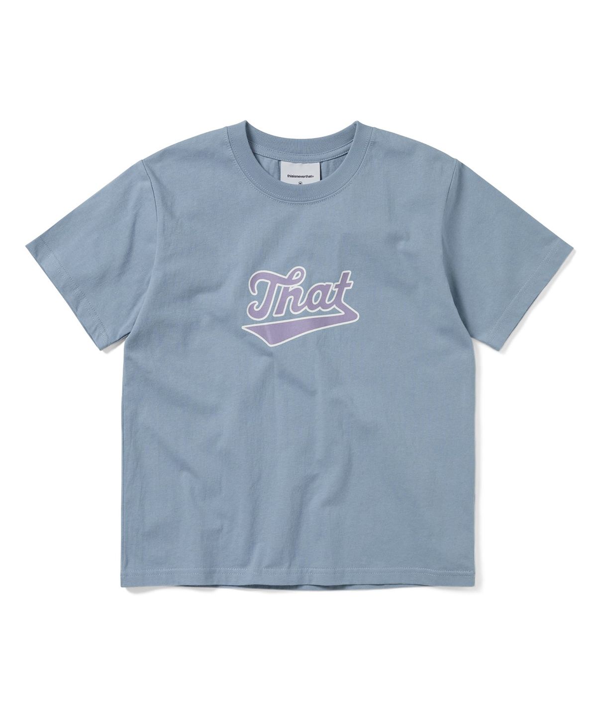 디스이즈네버댓(THISISNEVERTHAT) That Sign W Tee Lavender Grey