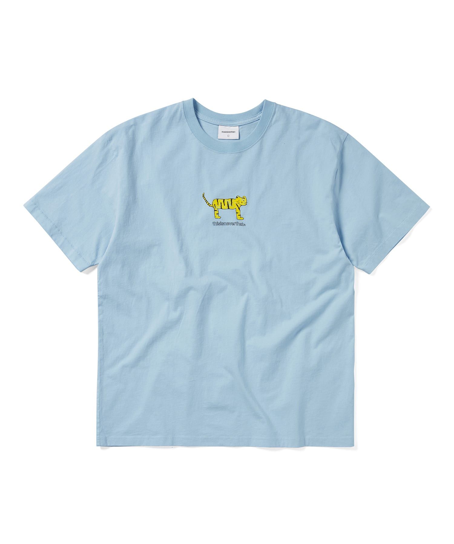★thisisneverthat★ Yellow Cat Tee Sky Blue TN251TTSST31SKB MUSINSA | thisisneverthat® Yellow Cat Tee Sky Blue