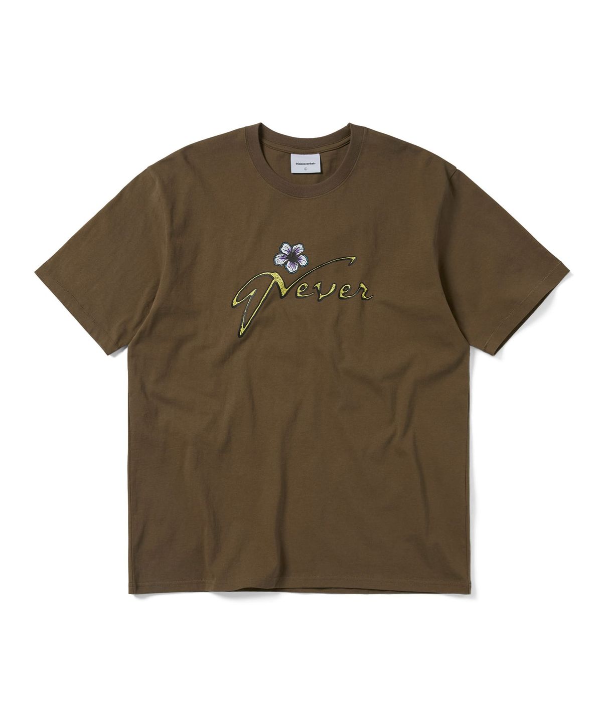 디스이즈네버댓(THISISNEVERTHAT) Tropical Never Tee Brown