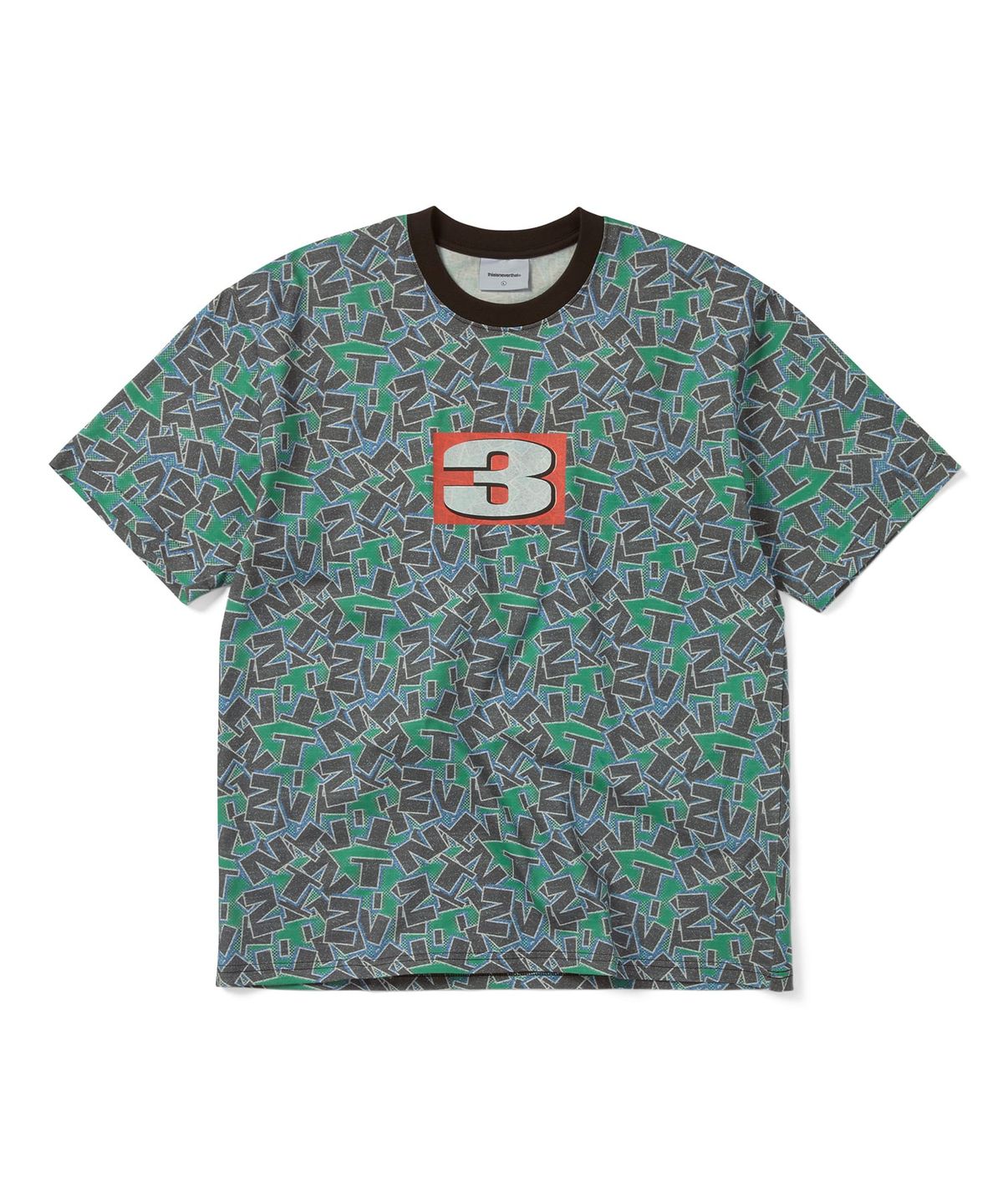 디스이즈네버댓(THISISNEVERTHAT) Stacked TNT Tee Green