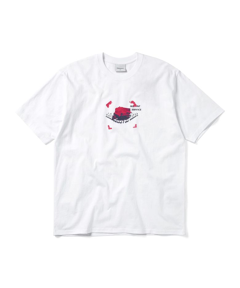 Snowplow Tee White