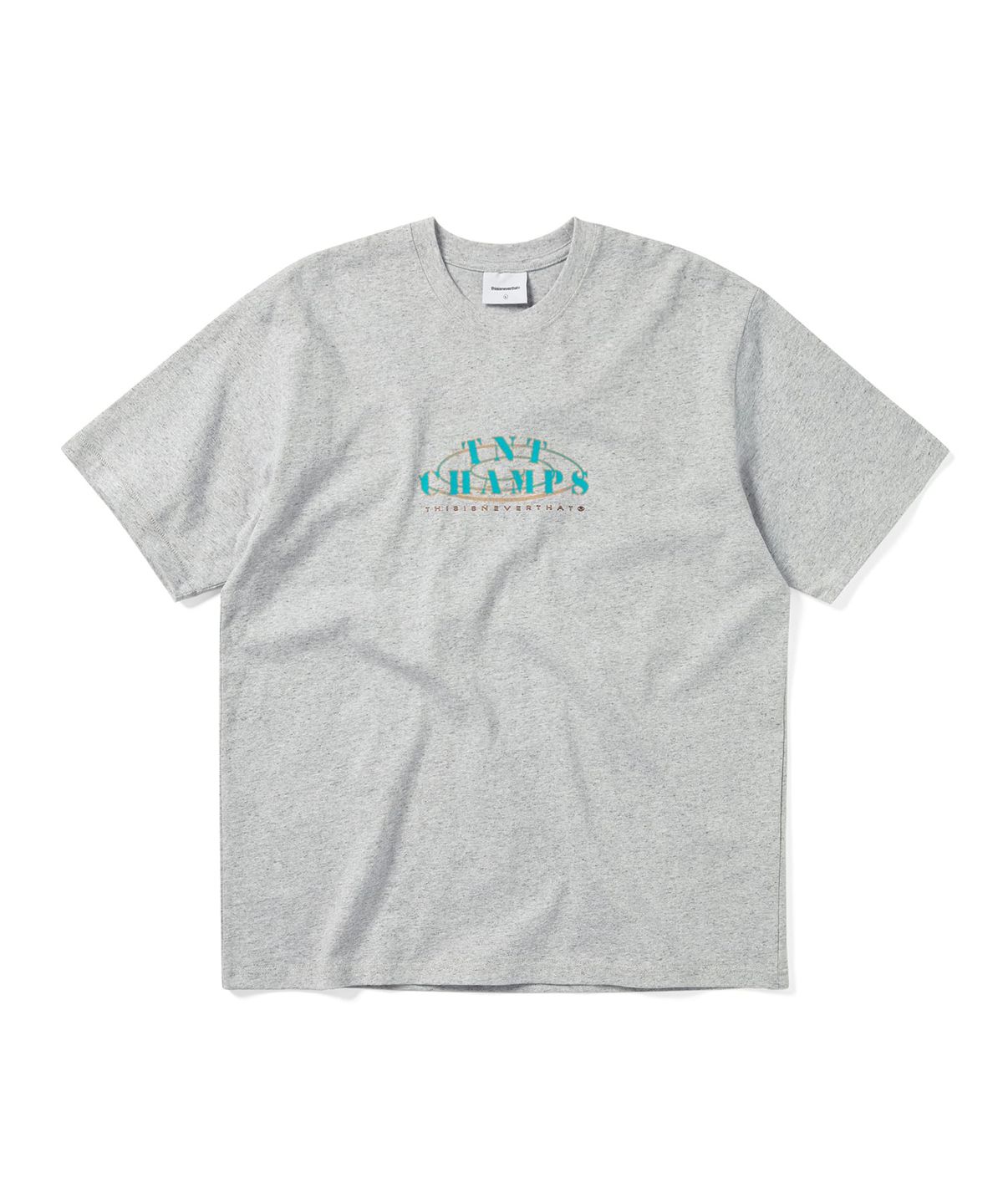 디스이즈네버댓(THISISNEVERTHAT) TNT CHAMPS Tee Heather Grey