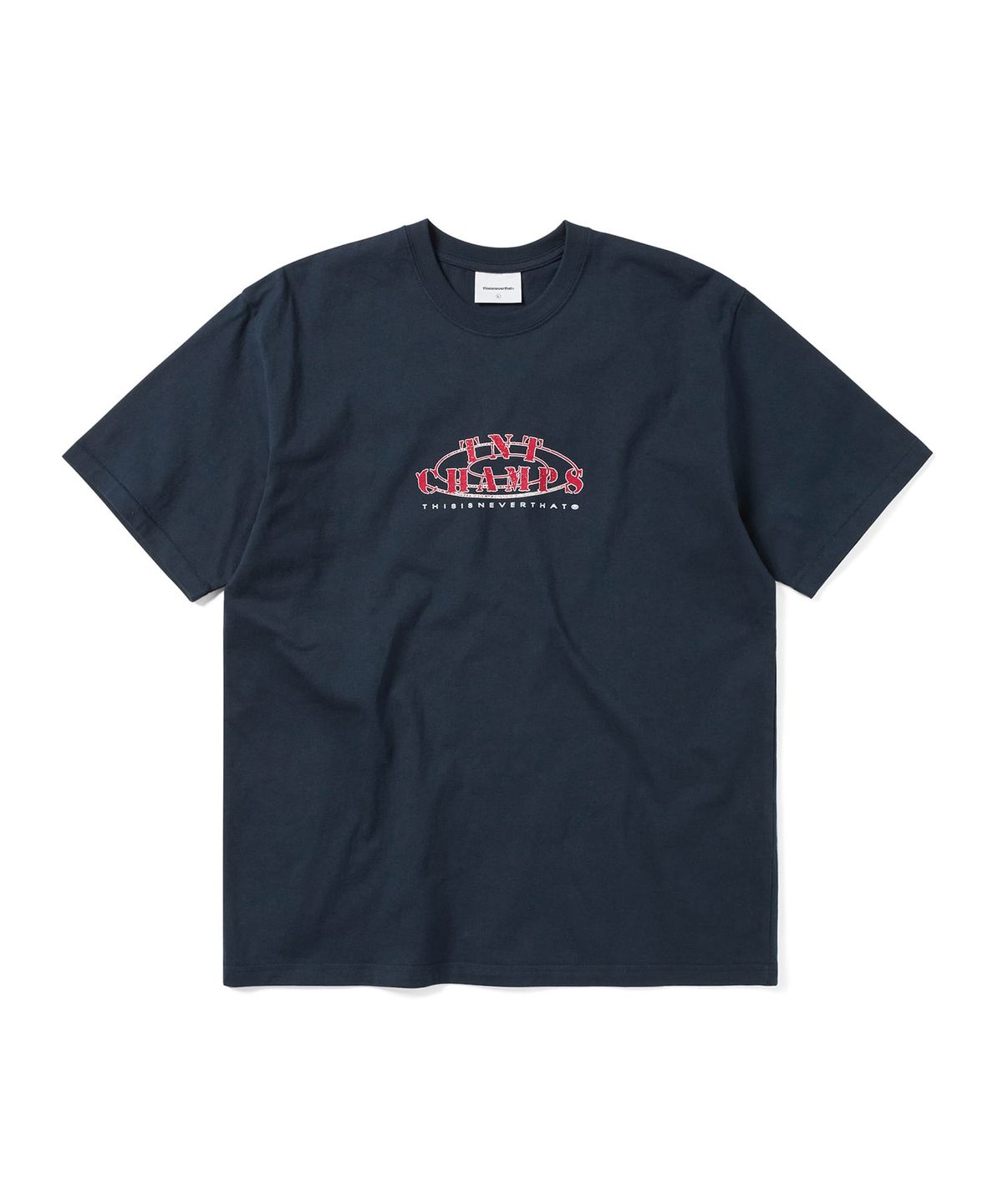 디스이즈네버댓(THISISNEVERTHAT) TNT CHAMPS Tee Navy