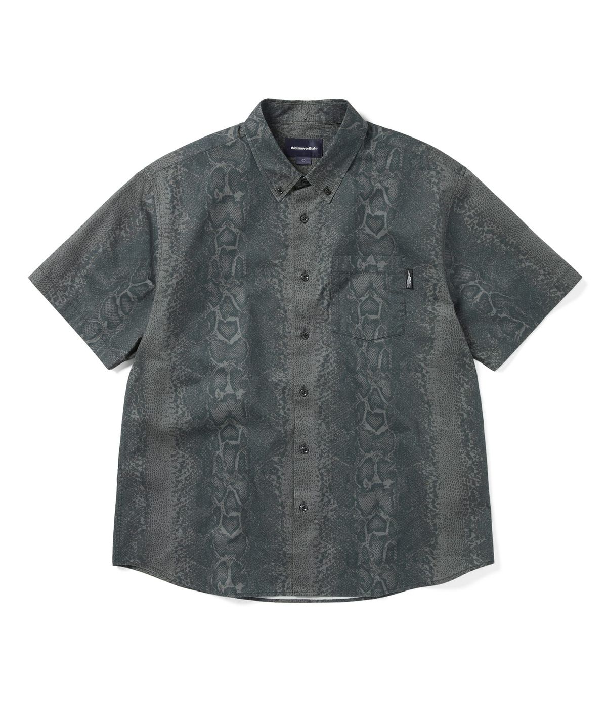 디스이즈네버댓(THISISNEVERTHAT) Python S/S Shirt Dark Navy