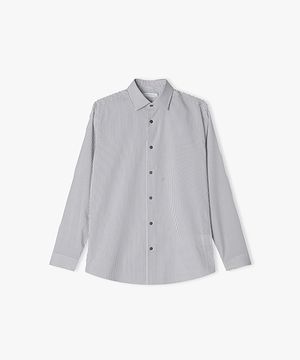 [25SS] LLS31594 다크네이비 슬림핏 레귤러 카라 비즈니스 셔츠