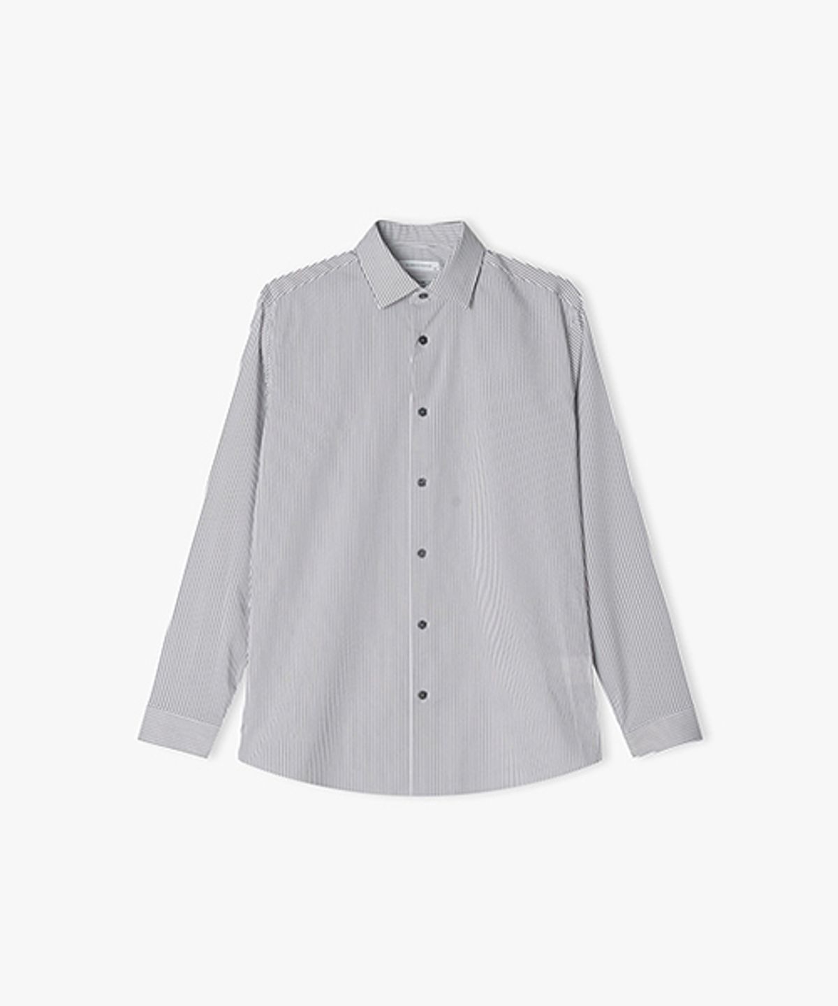 리버클래시(LIBERCLASSY) [25SS] LLS31594 다크네이비 슬림핏 레귤러 카라 비즈니스 셔츠