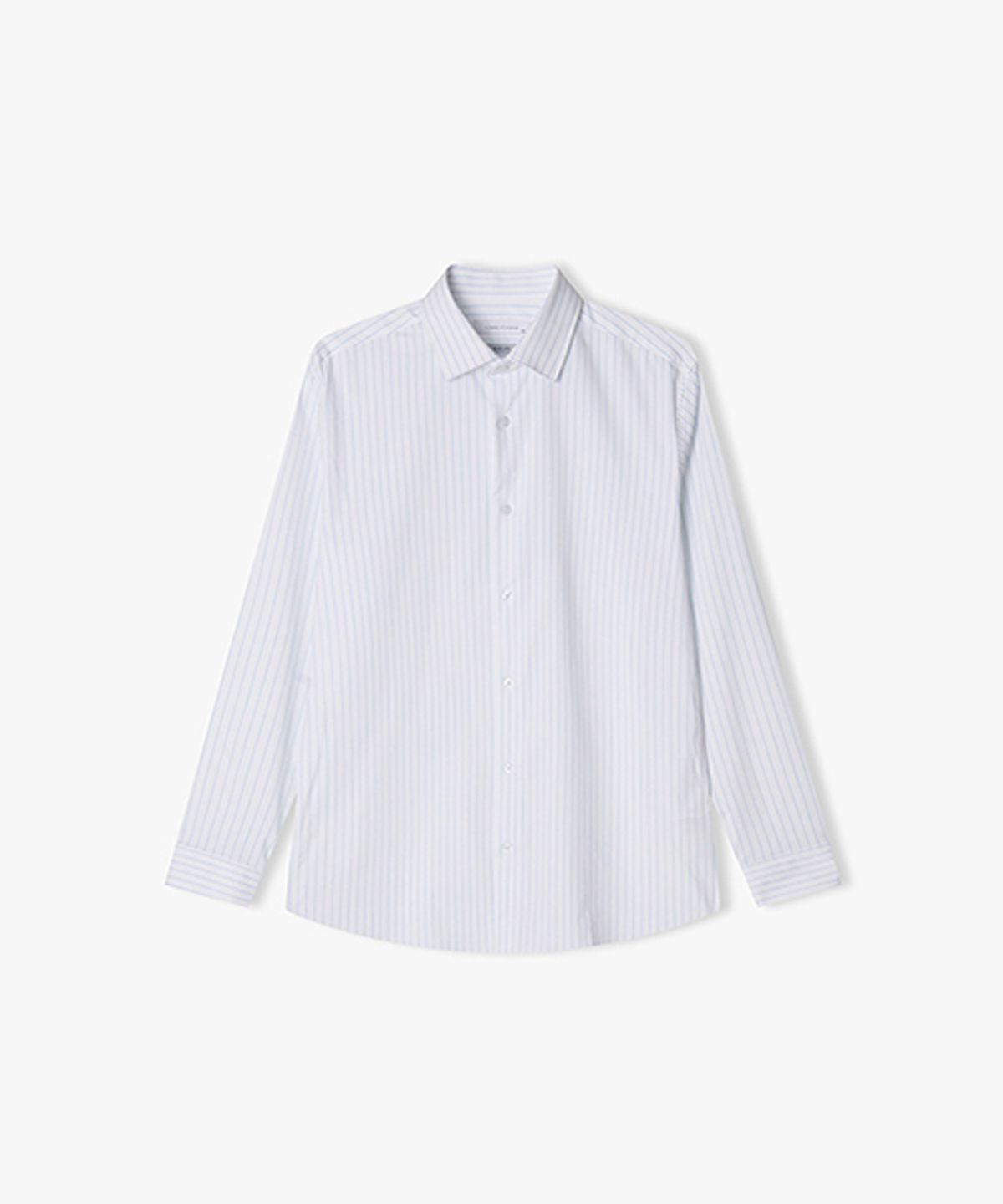 리버클래시(LIBERCLASSY) [25SS] LLS31593 블루 슬림핏 레귤러 카라 비즈니스 셔츠