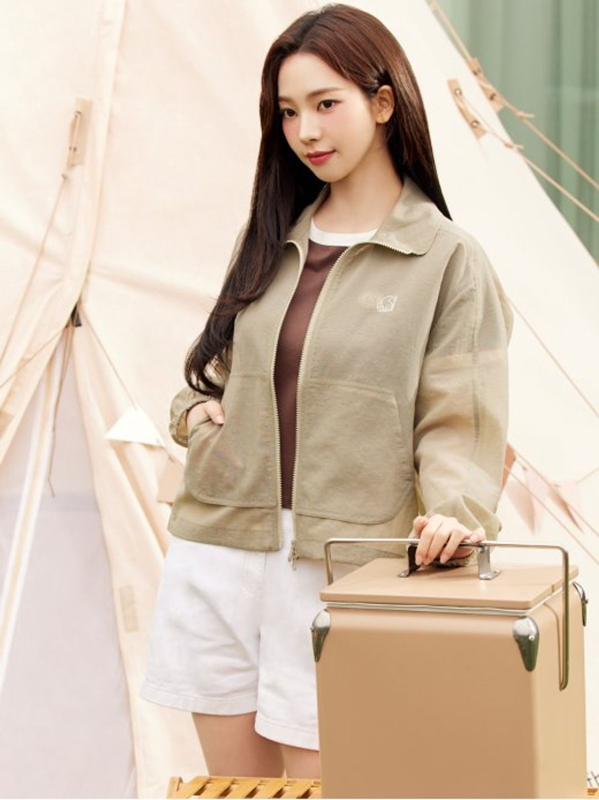 노르디스크(NORDISK) 데님 3부 쇼츠 - W_Off White