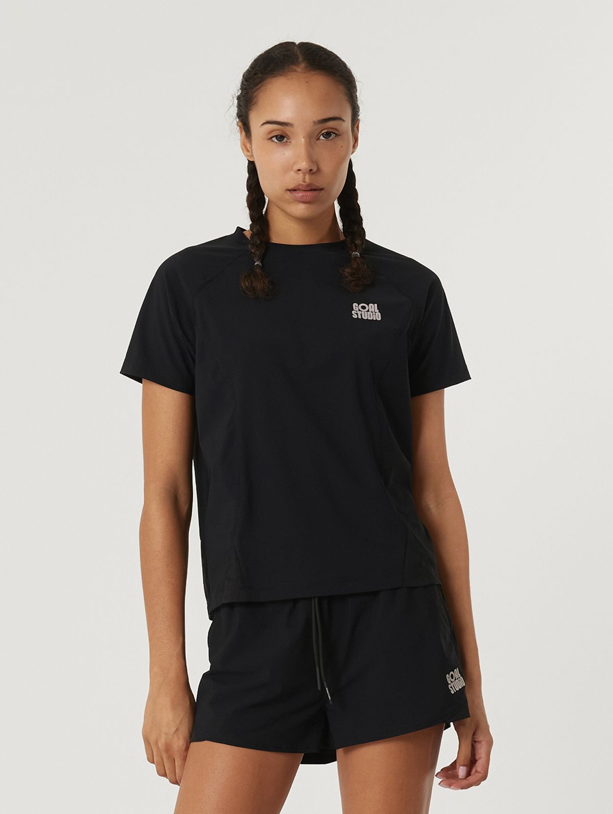 골스튜디오(GOALSTUDIO) WS AIR THROUGH TEE-BLACK