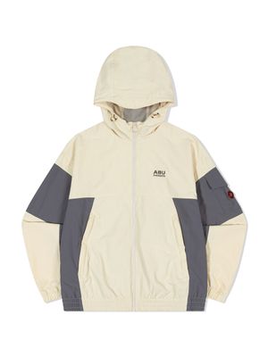 웜업 후드 집업 LIGHT BEIGE
