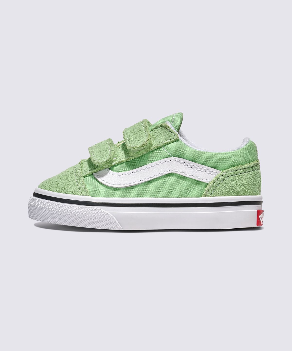 반스 키즈(VANS KIDS) 올드스쿨 V 토들러 컬러띠어리  피스타치오 그린