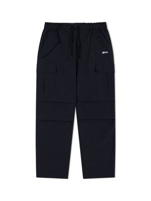 루즈핏 웜업 팬츠 BLACK