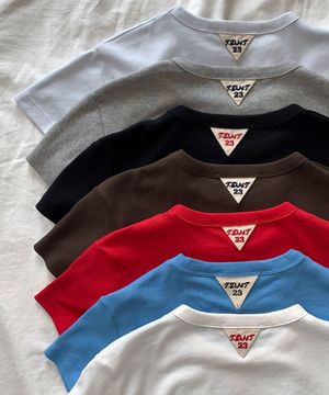 [7COLORS] 50s EMBROIDERED T-SHIRT