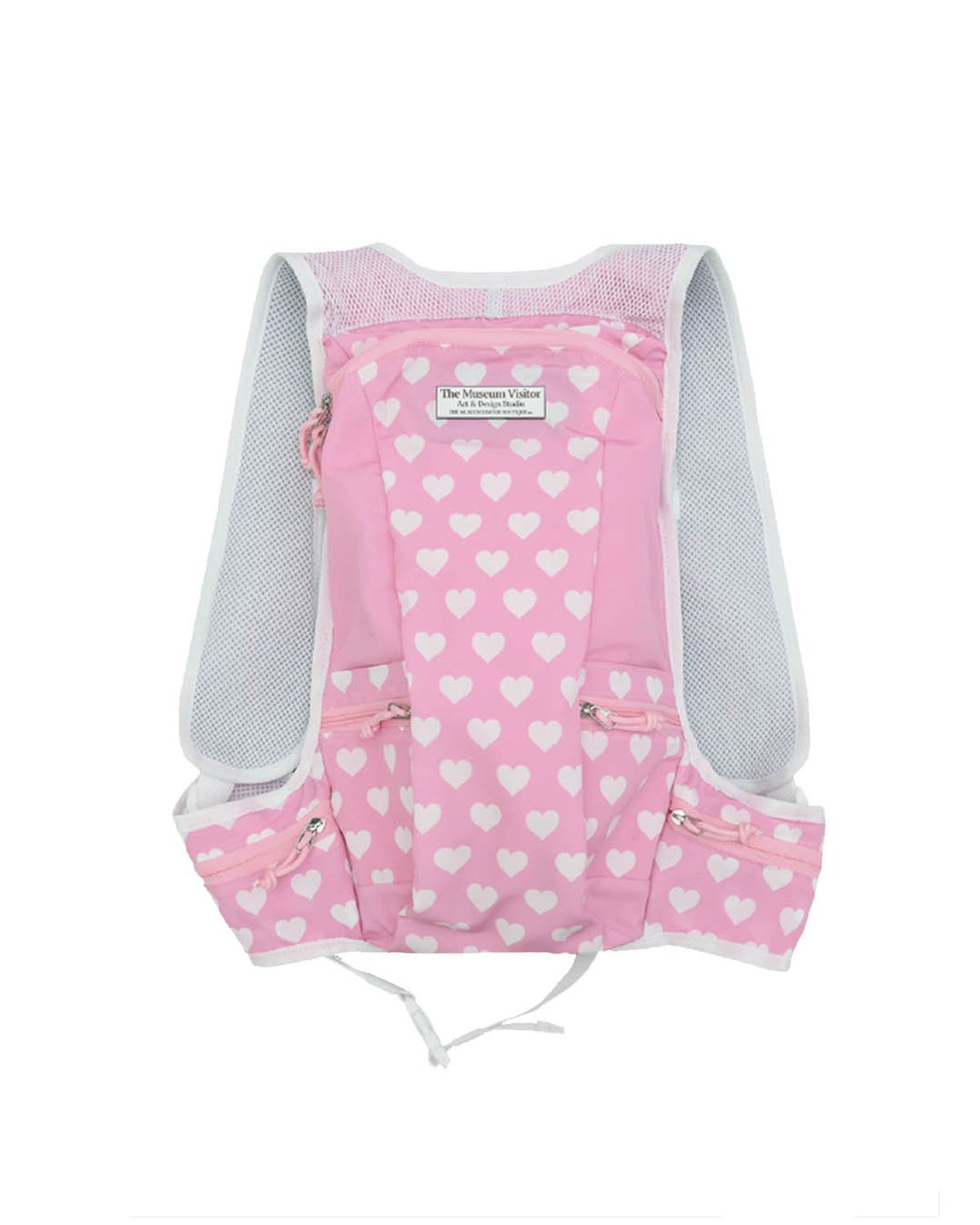 더뮤지엄비지터(THEMUSEUMVISITOR) MESH MOUNTAINEERING BACKPACK (PINK)