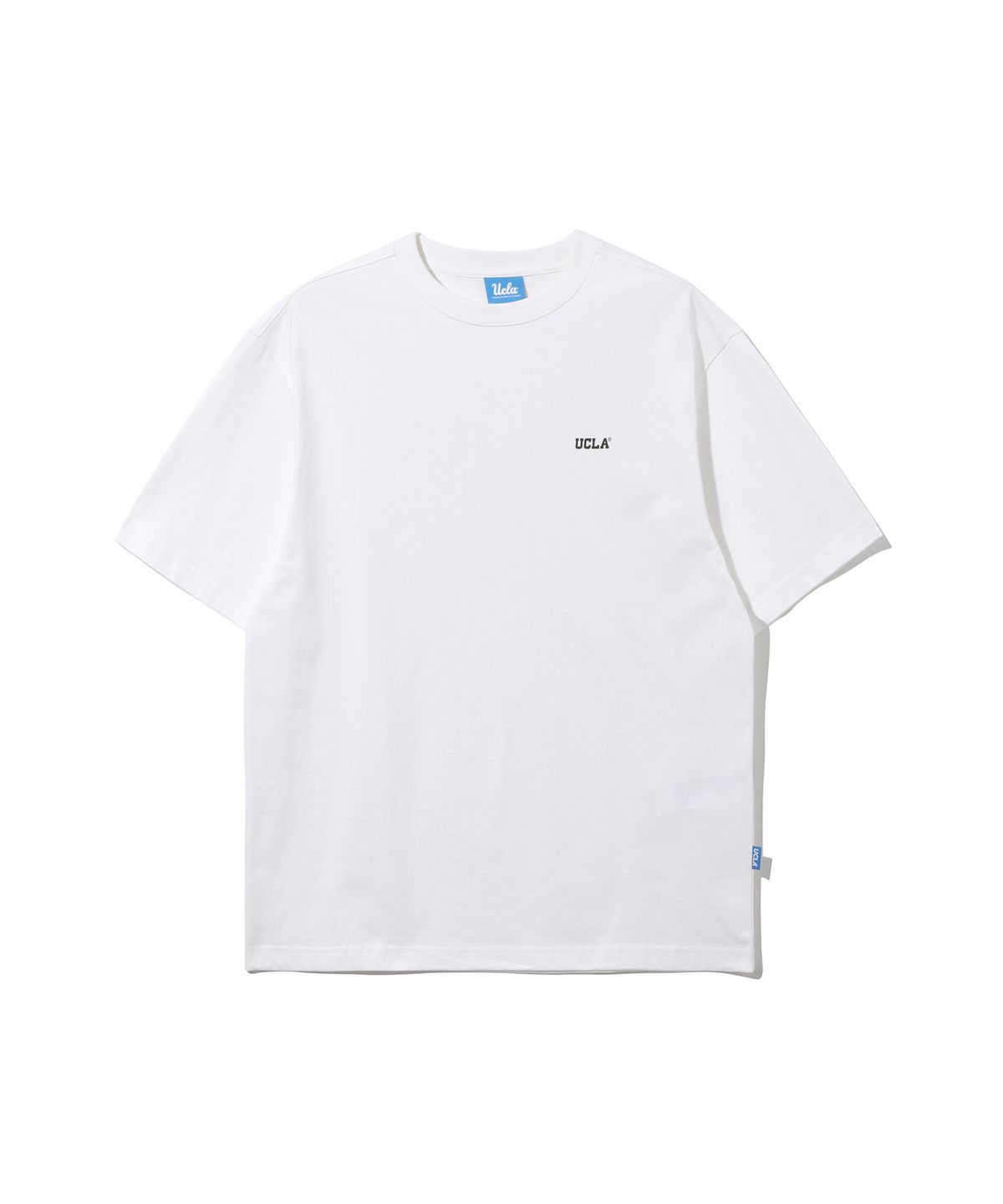 유씨엘에이(UCLA) 2PACK 세미 오버핏 반팔 티셔츠[WHITE](UBRST80)