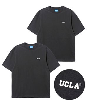 2PACK 세미 오버핏 반팔 티셔츠[BLACK](UBRST80)