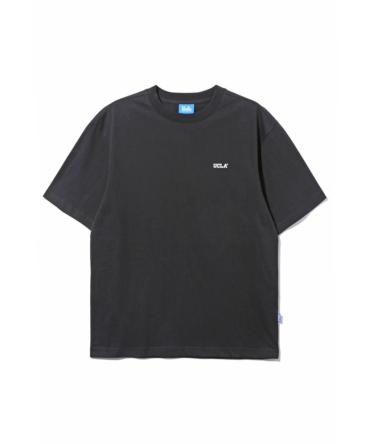 유씨엘에이(UCLA) 2PACK 세미 오버핏 반팔 티셔츠[BLACK](UBRST80)