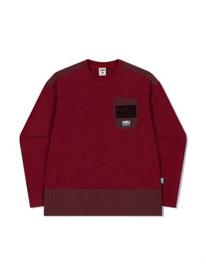 메쉬 포켓 긴팔티 WINE