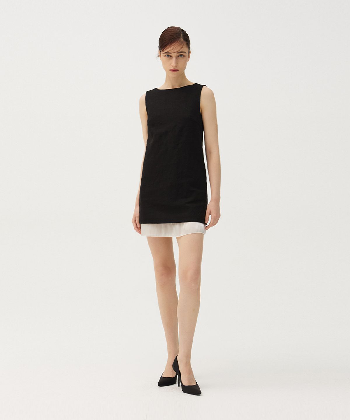 므아므(MMAM) Layered mini dress