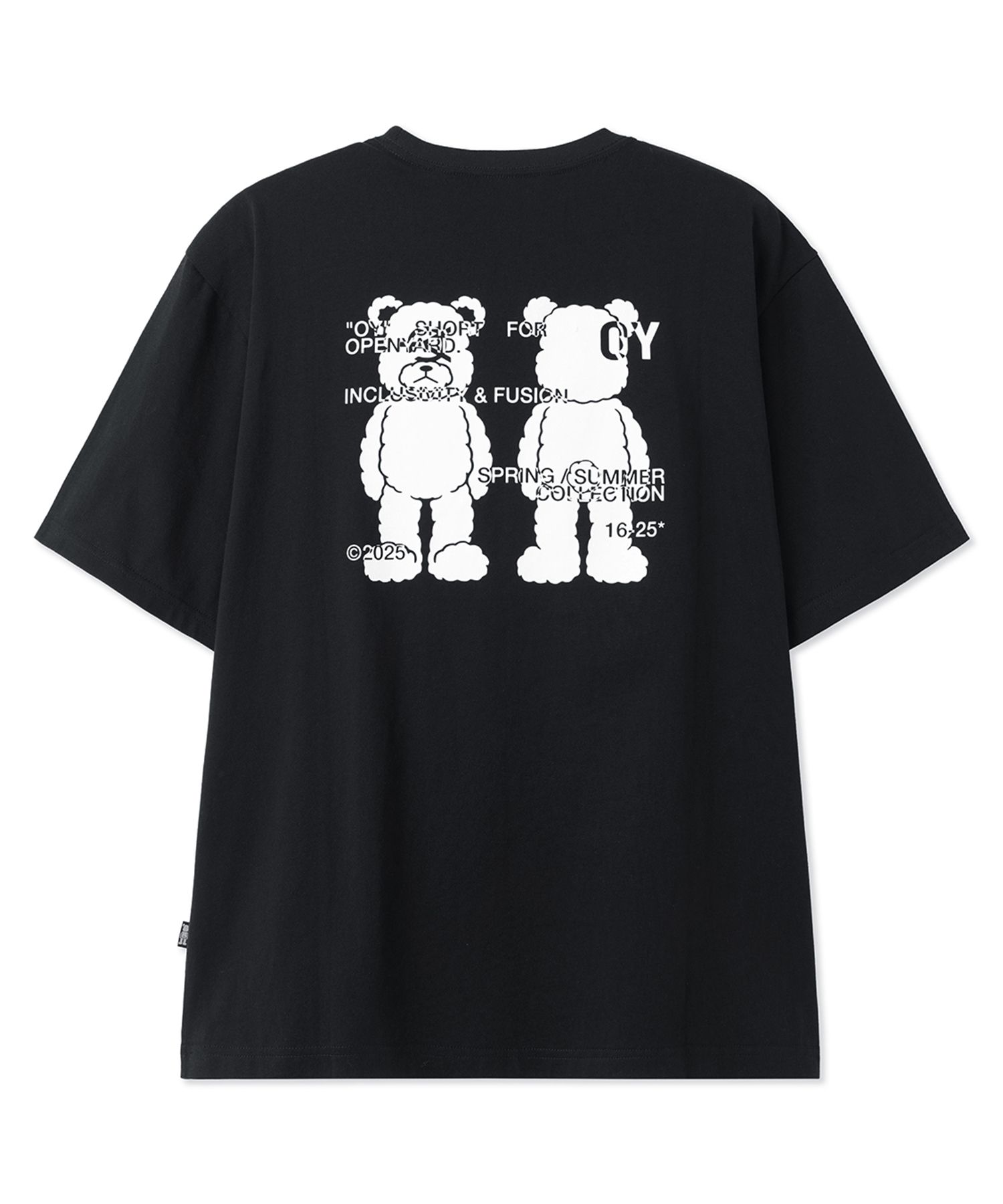 ★OY★EMBOSSED ODOLLY TEE - BLACK★正規品/韓国直送料込/人気 MUSINSA | OY FRONT BACK ODOLLY TEE - BLACK