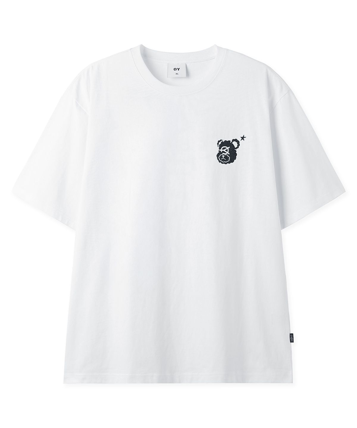 오픈야드(오와이)(OPENYARD(OY)) TACTILE ODOLLY TEE - WHITE